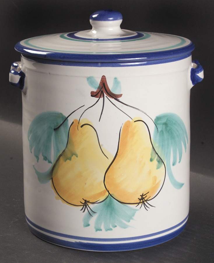 Buon Giorno Medium Canister & Lid by Vietri (Italy)-1