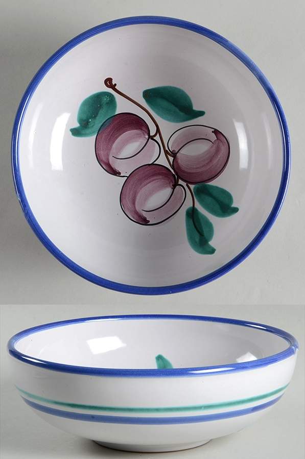 Buon Giorno 8" Soup/Pasta Bowl by Vietri (Italy)-1