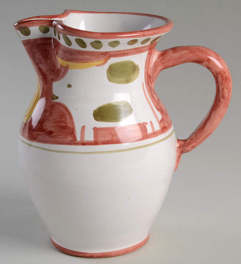 Campagna Cow (Mucca) 40 Oz Pitcher by Vietri (Italy)-1