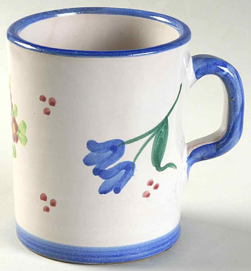 Campagna Flowers Mug by Vietri (Italy)-1