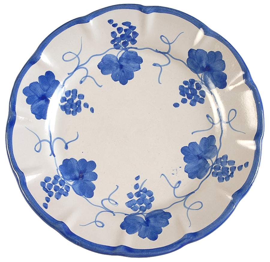 Campagna Uve Salad Plate by Vietri (Italy)-1