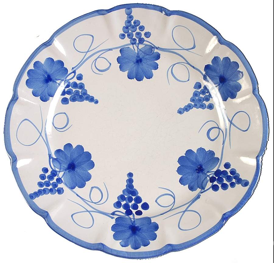 Campagna Uve Luncheon Plate by Vietri (Italy)-1