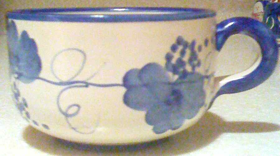 Campagna Uve Flat Cup by Vietri (Italy)-1