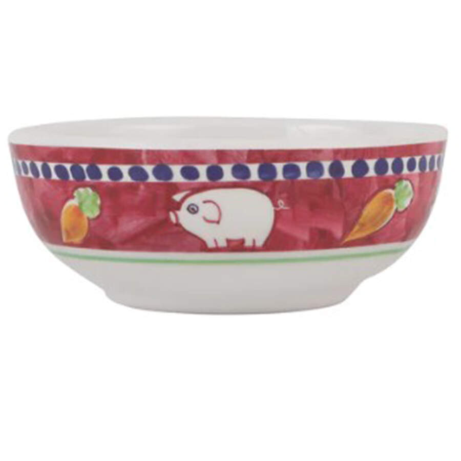 Campagna Pig (Porco) Melamine Dip Bowl by Vietri (Italy)-1