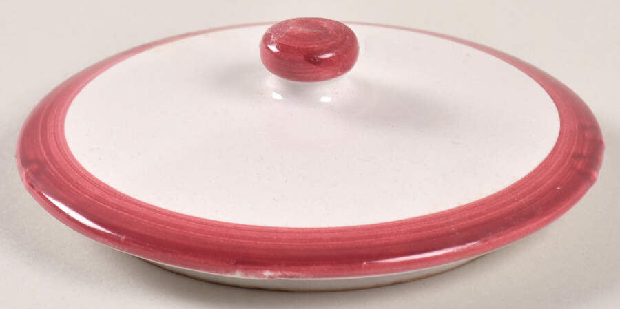 Campagna Pig (Porco) Lid for 5" Storage Jar by Vietri (Italy)-1