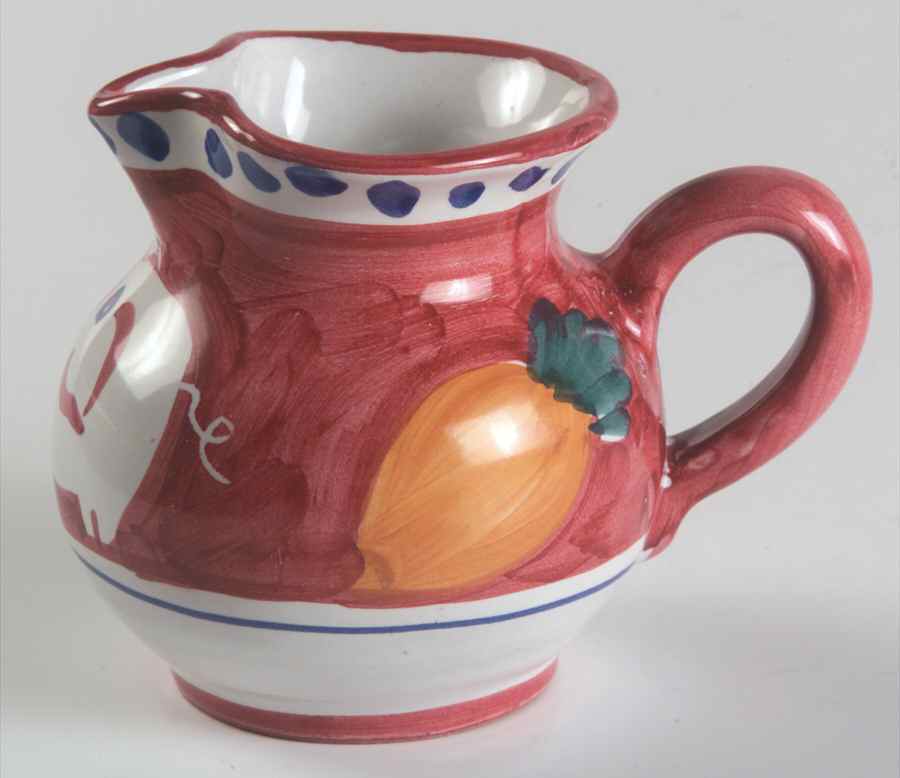 Campagna Pig (Porco) Creamer by Vietri (Italy)-1