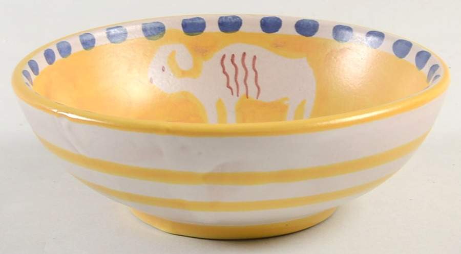 Campagna Ram (Montone) Coupe Cereal Bowl by Vietri (Italy)-1