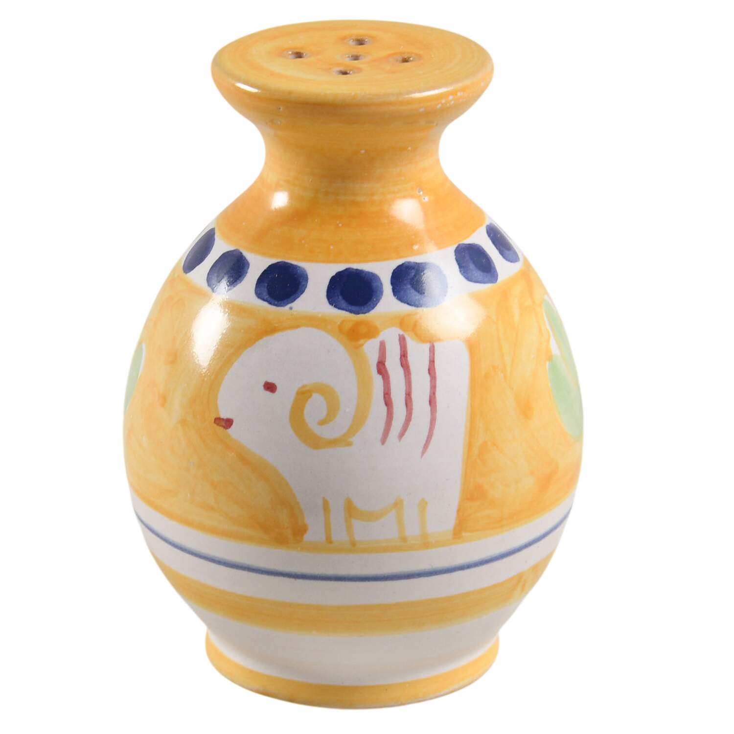 Campagna Ram (Montone) Pepper Shaker by Vietri (Italy)-1