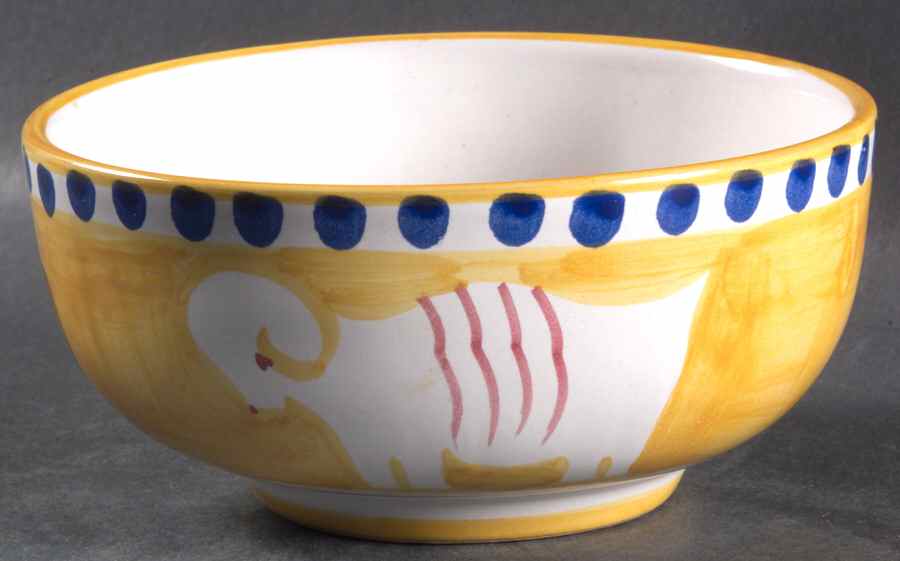 Campagna Ram (Montone) Soup/Cereal Bowl by Vietri (Italy)-1