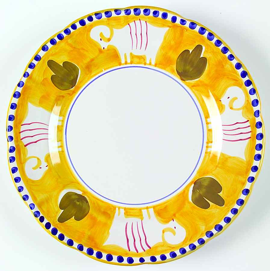 Campagna Ram (Montone) Service Plate (Charger) by Vietri (Italy)-1