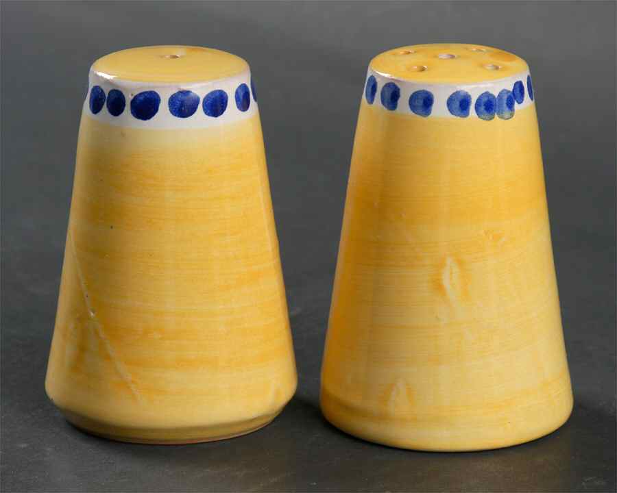 Campagna Ram (Montone) Salt & Pepper Set by Vietri (Italy)-1