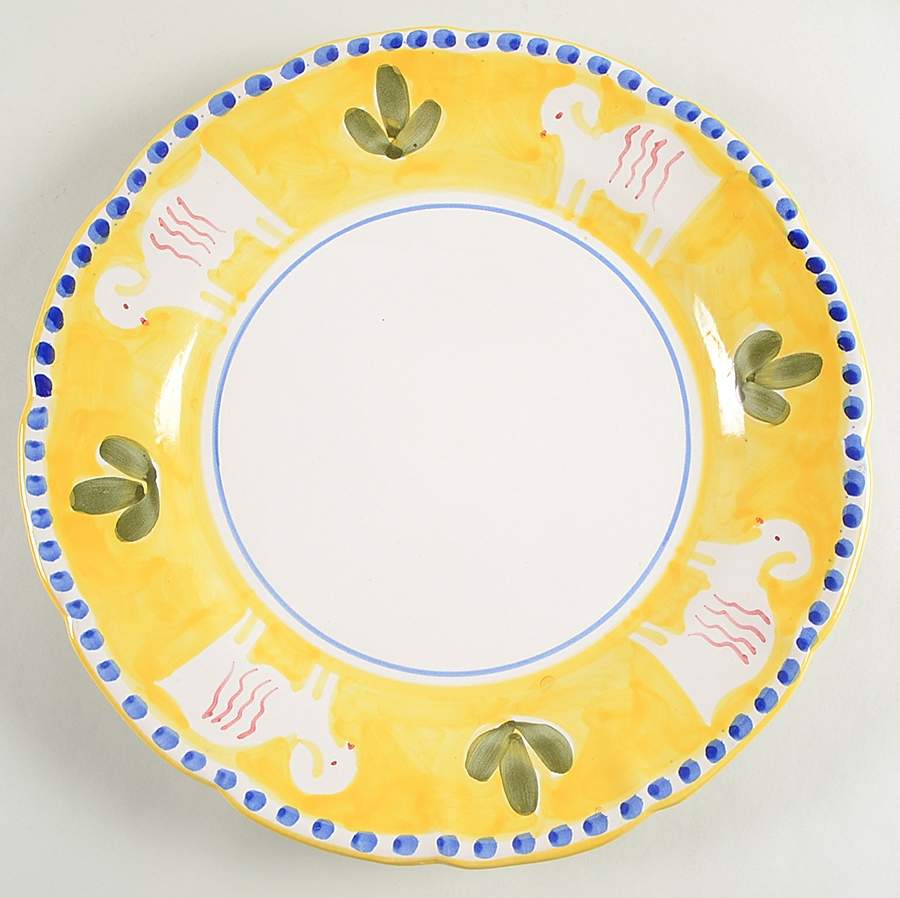 Campagna Ram (Montone) 13" Chop Plate (Round Platter) by Vietri (Italy)-1