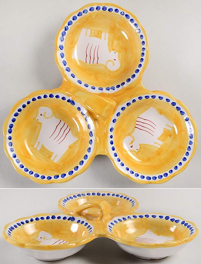 Campagna Ram (Montone) 3-Part Relish by Vietri (Italy)-1