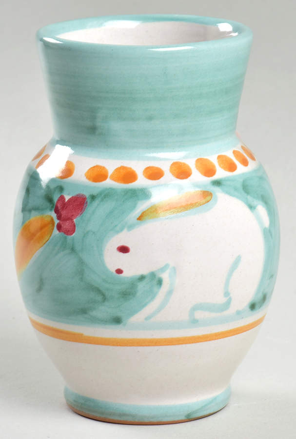 Campagna Rabbit (Coniglio) 4" Vase by Vietri (Italy)-1