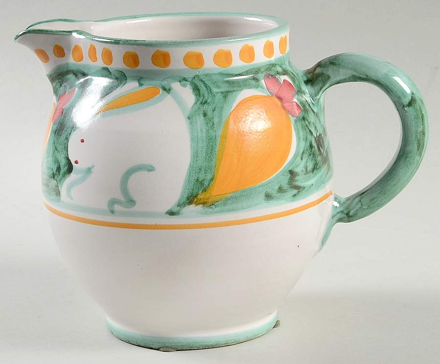 Campagna Rabbit (Coniglio) 36 Oz Pitcher by Vietri (Italy)-1