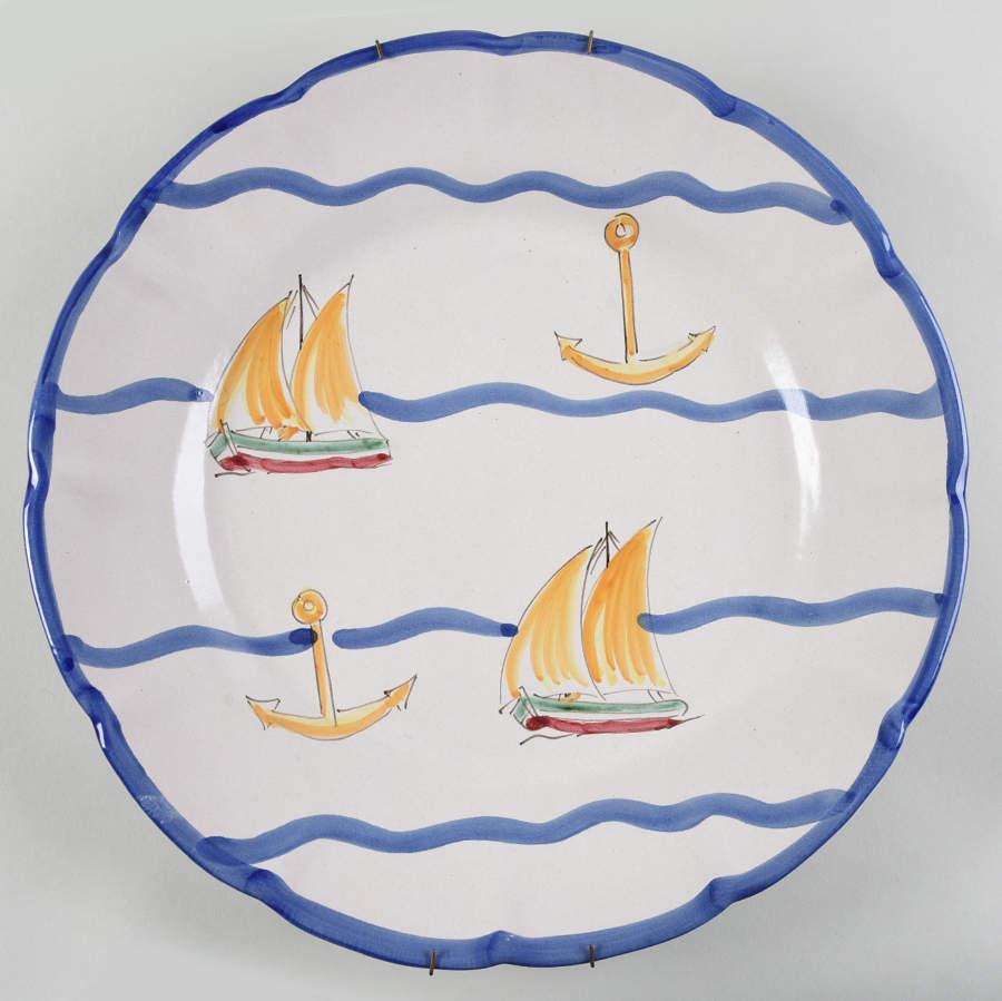 Capri 13" Chop Plate (Round Platter) by Vietri (Italy)-1