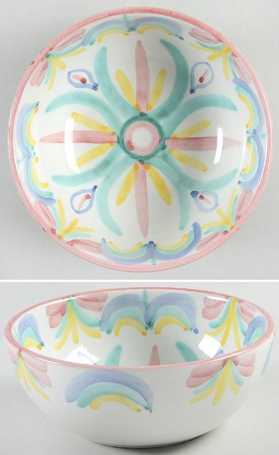 Colore Soup/Cereal Bowl by Vietri (Italy)-1