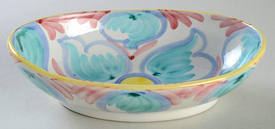 Colore 8" Oval Vegetable Bowl by Vietri (Italy)-1