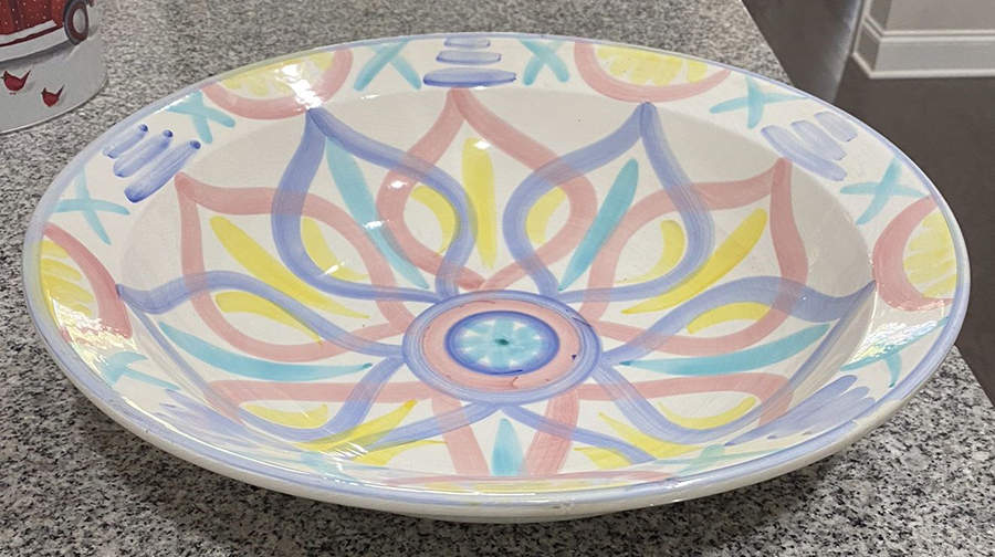 Colore 16" Pasta Serving Bowl by Vietri (Italy)-1