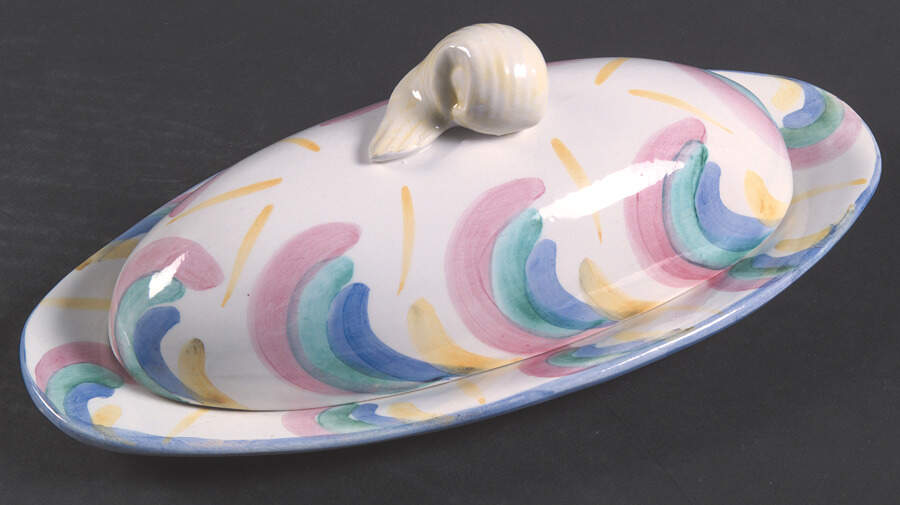 Colore 1/4 Lb Covered Butter by Vietri (Italy)-1