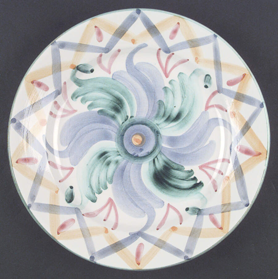 Colore Dinner Plate by Vietri (Italy)-1