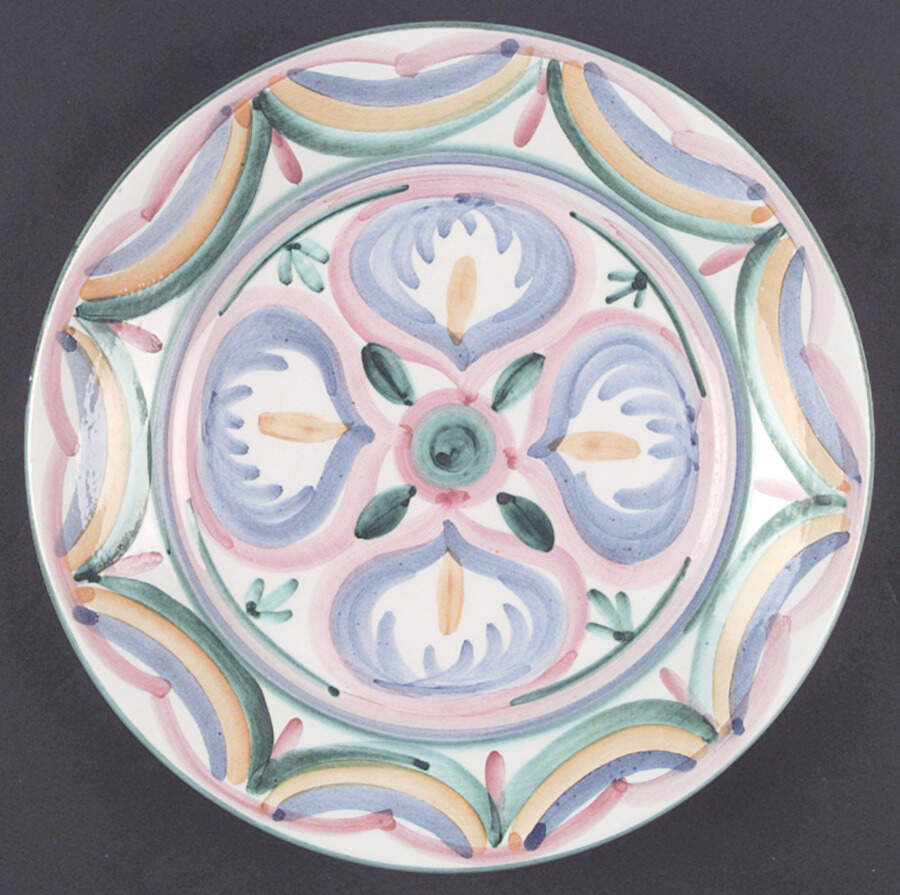 Colore Dinner Plate by Vietri (Italy)-1