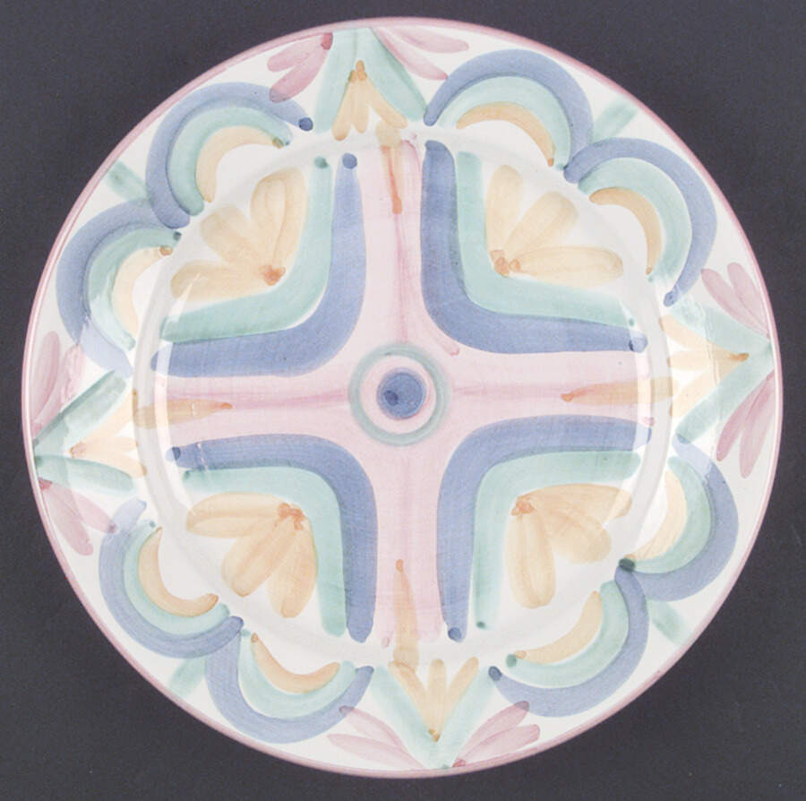 Colore Dinner Plate by Vietri (Italy)-1