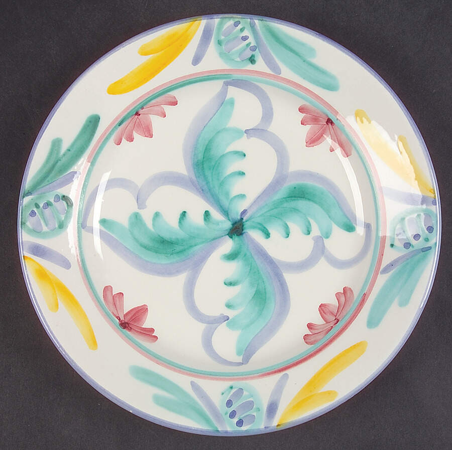 Colore Salad Plate by Vietri (Italy)-1