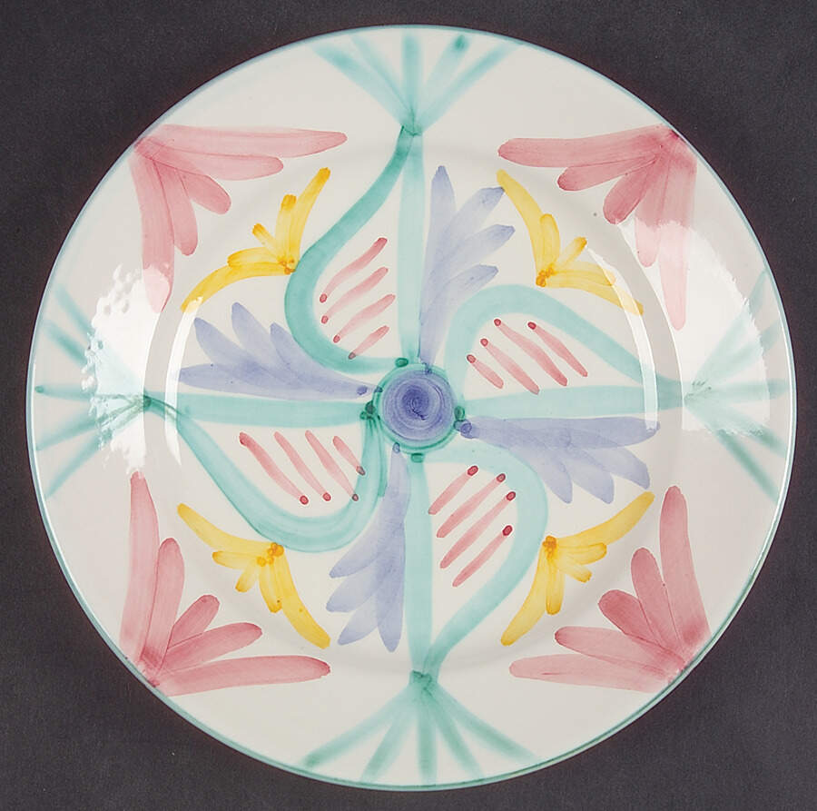 Colore Salad Plate by Vietri (Italy)-1