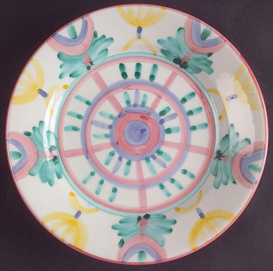 Colore Salad Plate by Vietri (Italy)-1