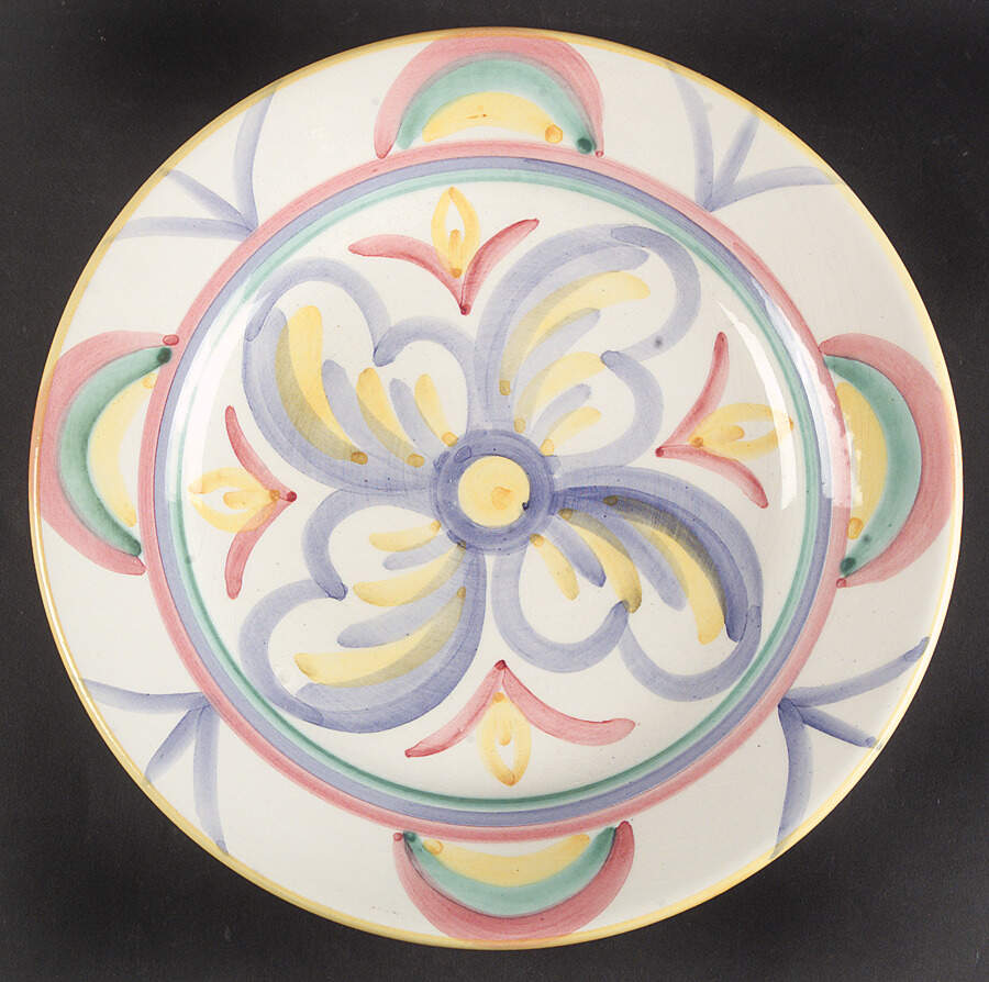 Colore Salad Plate by Vietri (Italy)-1