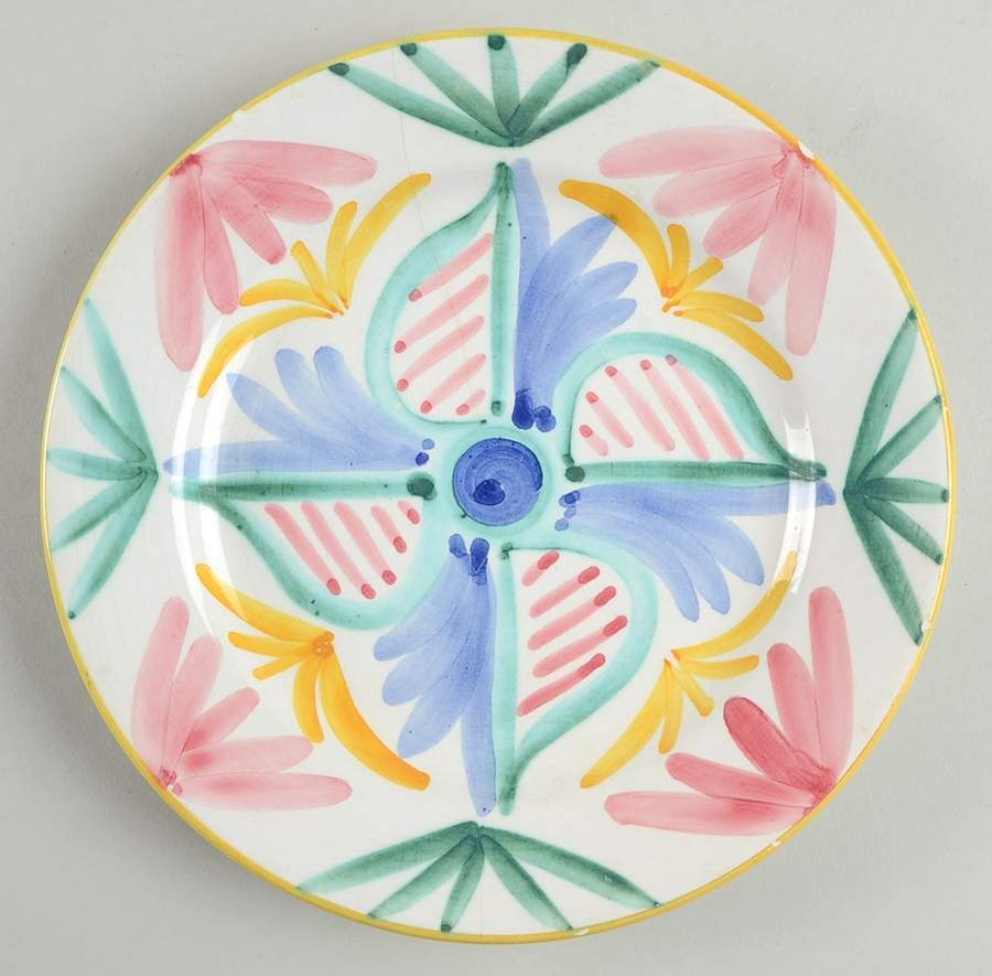 Colore Salad Plate by Vietri (Italy)-1