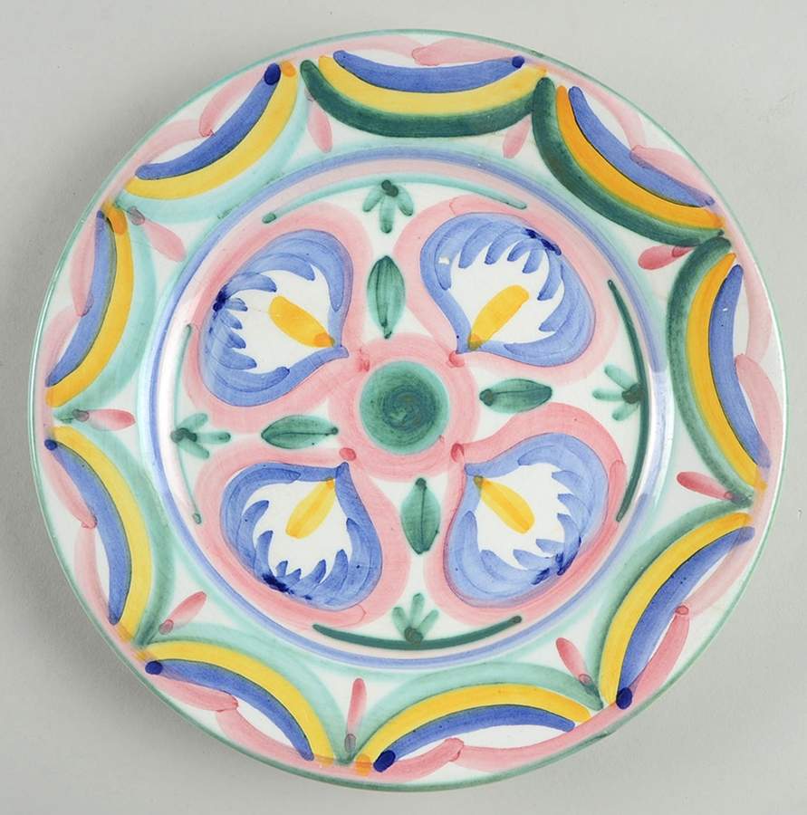 Colore Salad Plate by Vietri (Italy)-1