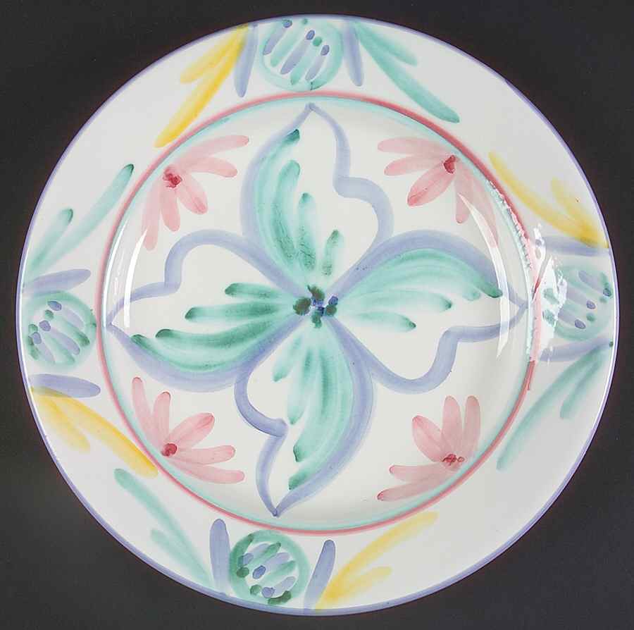 Colore Dinner Plate by Vietri (Italy)-1