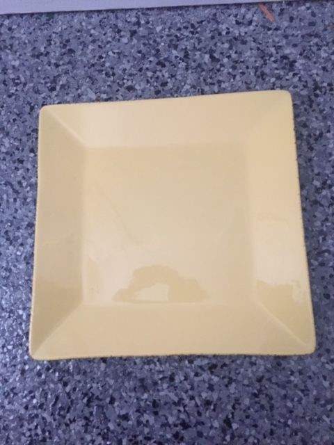 Cucina Fresca Square Dinner Plate by Vietri (Italy)-1