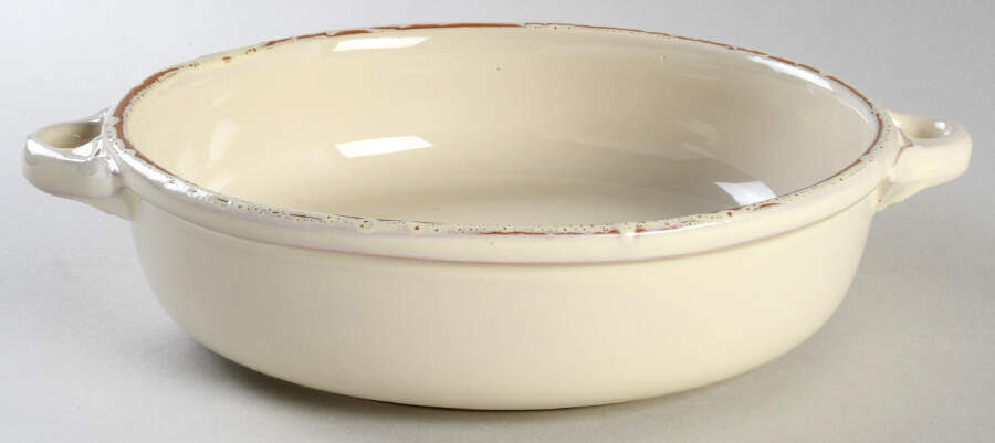 Cucina Fresca 1.75 Qt Round Covered Casserole No Lid by Vietri (Italy)-1