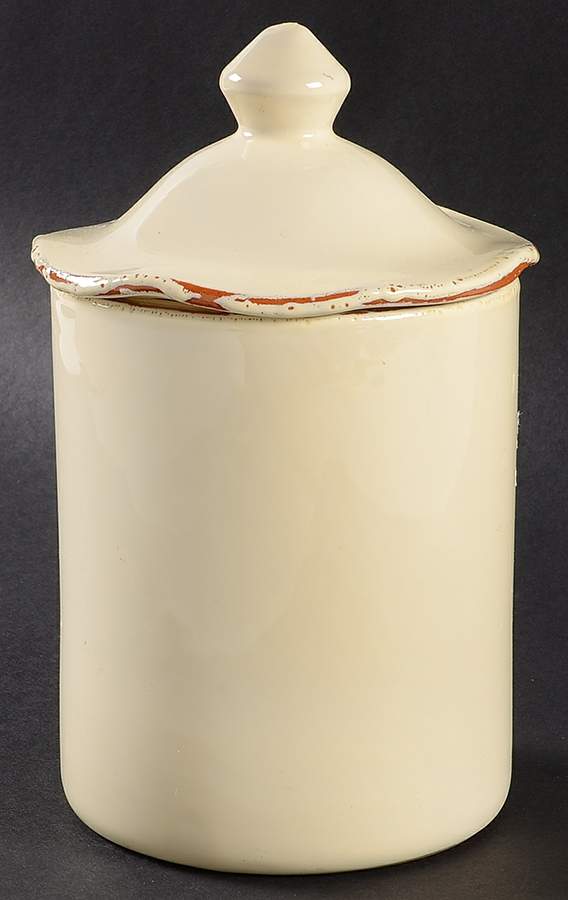 Cucina Fresca Small Canister & Lid by Vietri (Italy)-1