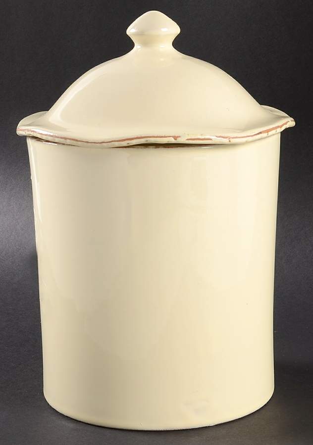 Cucina Fresca Medium Canister & Lid by Vietri (Italy)-1