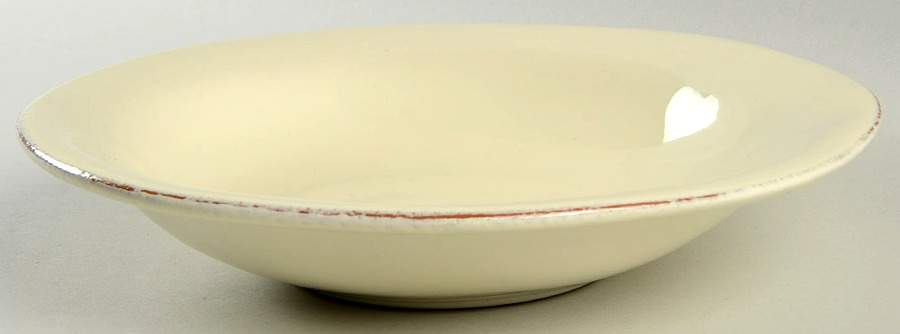 Crema 8" Individual Pasta Bowl by Vietri (Italy)-1