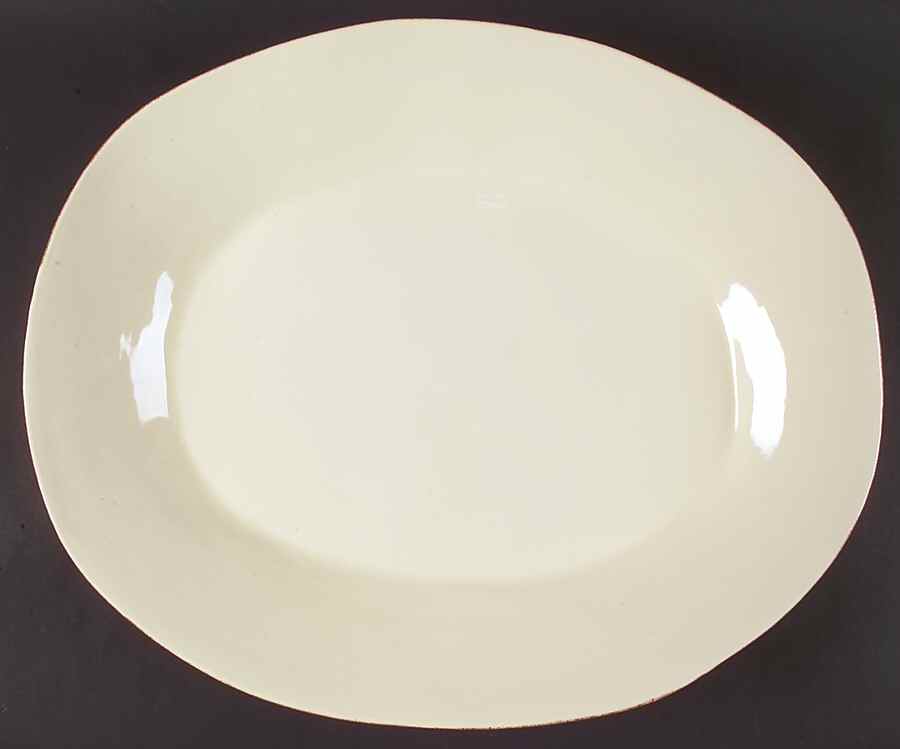 Cucina Fresca 19" Oval Serving Platter by Vietri (Italy)-1