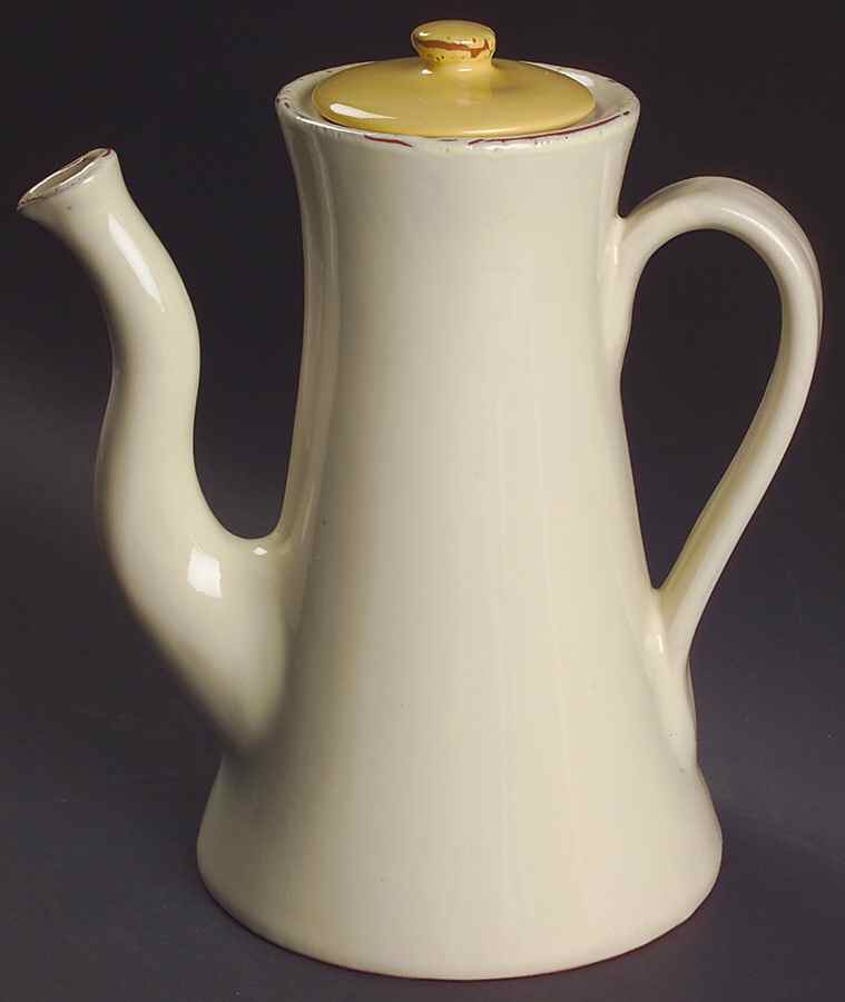Cucina Fresca Coffee Pot & Lid by Vietri (Italy)-1