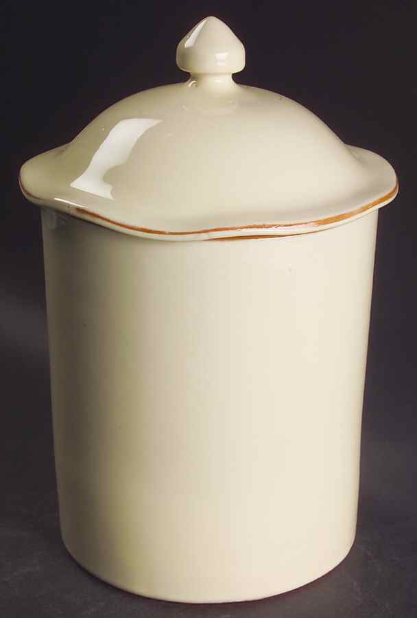 Cucina Fresca Large Canister & Lid by Vietri (Italy)-1