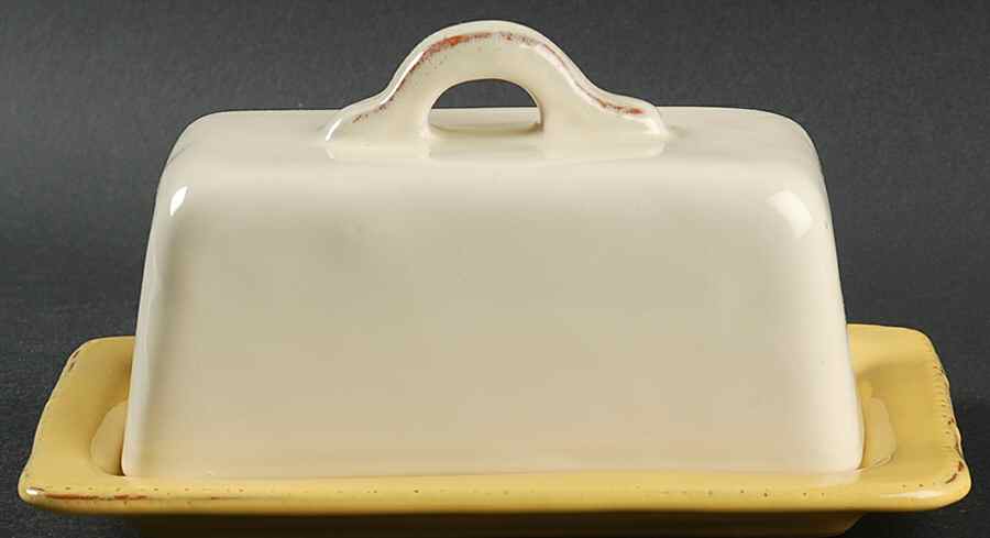 Cucina Fresca Rectangular Covered Butter by Vietri (Italy)-1