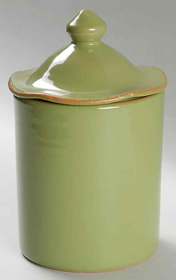 Cucina Fresca Small Canister & Lid by Vietri (Italy)-1