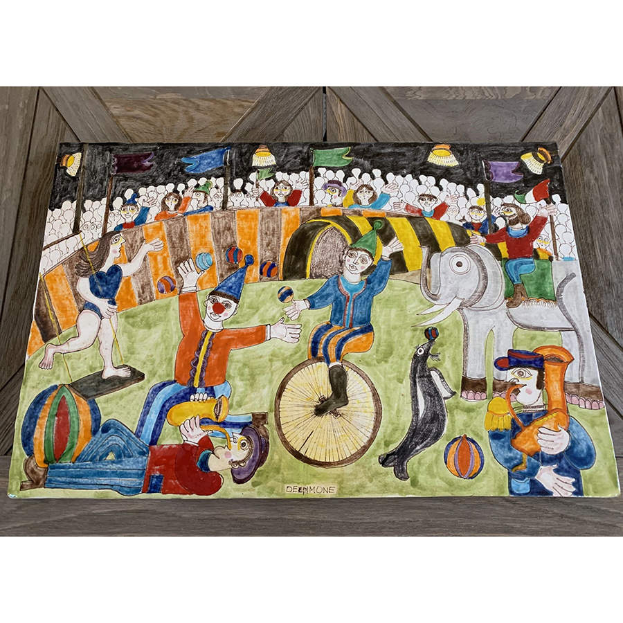 De Simone Country Plaque Wall by Vietri (Italy)-1