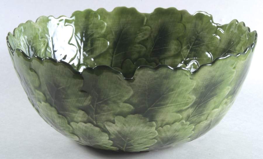 Foglia 10" Large Salad Serving Bowl by Vietri (Italy)-1