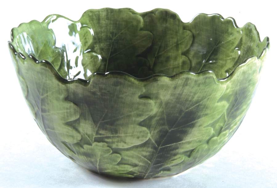 Foglia 7" Round Vegetable Bowl by Vietri (Italy)-1