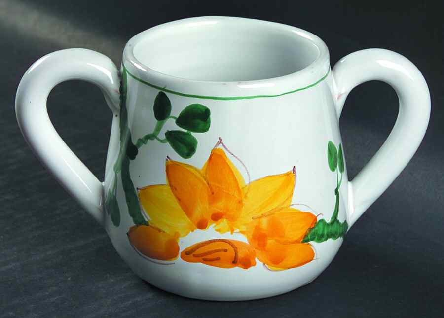 Girasole Sugar Bowl No Lid by Vietri (Italy)-1