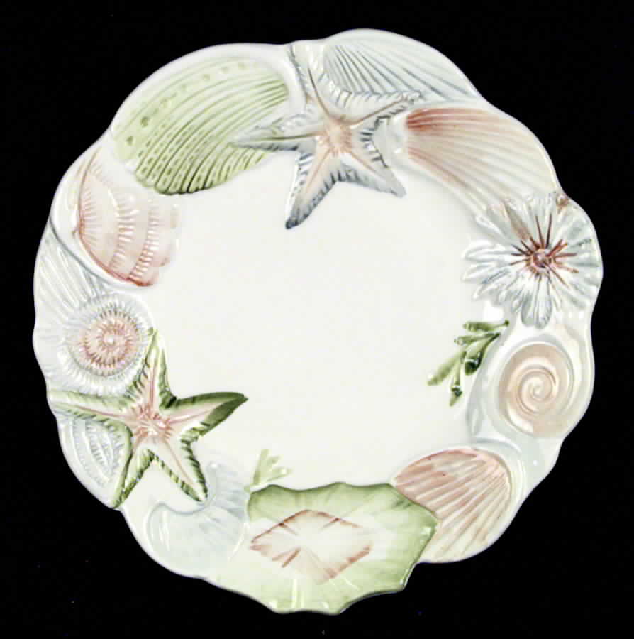 Pastello San Marco Salad Plate by Vietri (Italy)-1