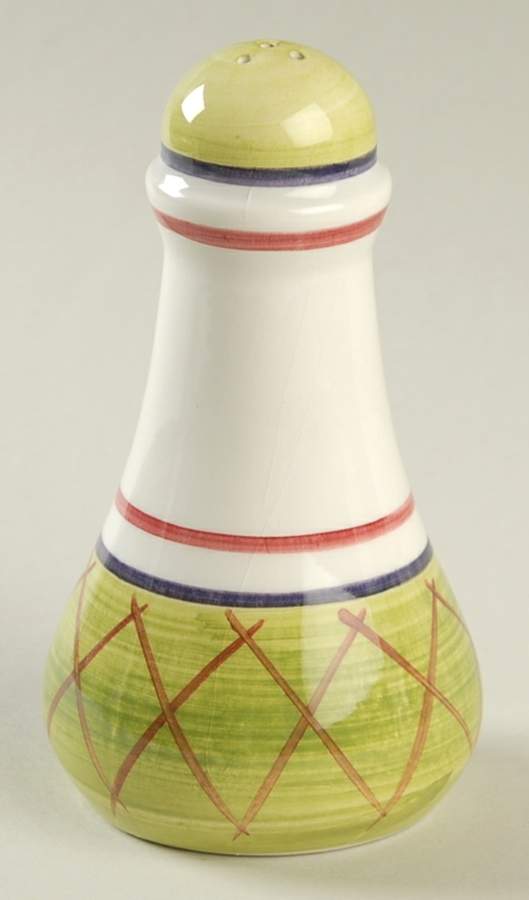Trota Verde (Green Trout) Salt Shaker by Vietri (Italy)-1